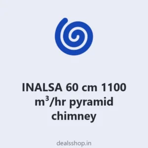 INALSA 60 cm 1100 m³/hr pyramid chimney