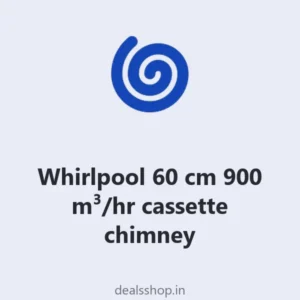 Whirlpool 60 cm 900 m³/hr cassette chimney
