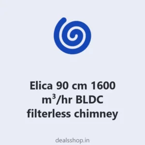 Elica 90 cm 1600 m³/hr BLDC filterless chimney