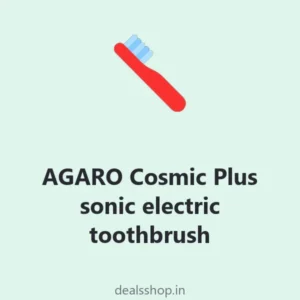 AGARO Cosmic Plus sonic electric toothbrush (5 heads)