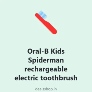 Oral-B Kids Spiderman rechargeable electric toothbrush