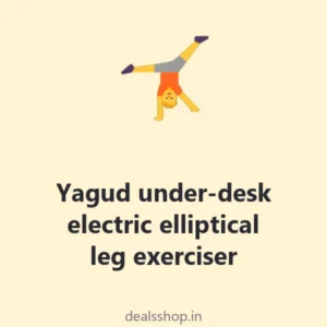 Yagud under-desk electric elliptical leg exerciser