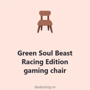 Green Soul Beast Racing Edition gaming chair