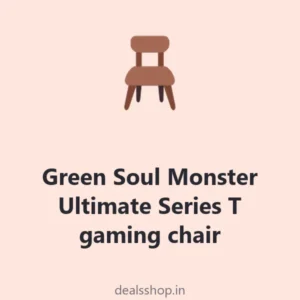 Green Soul Monster Ultimate Series T gaming chair
