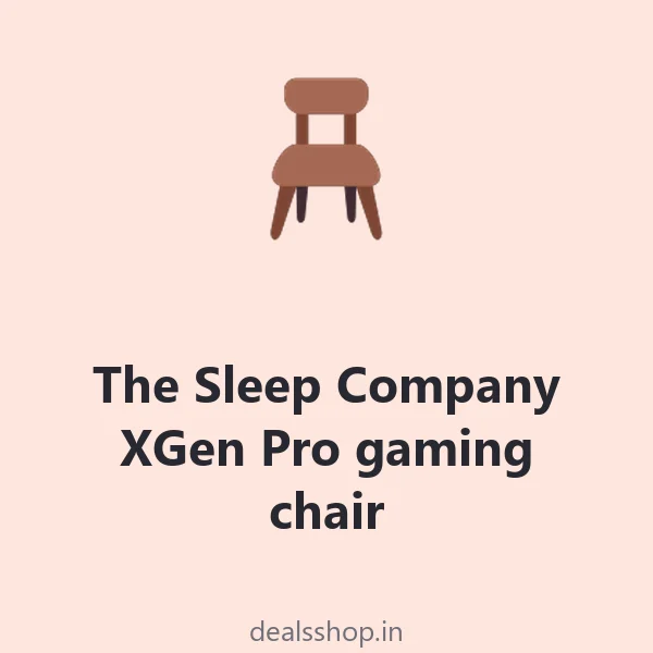The Sleep Company XGen Pro gaming chair