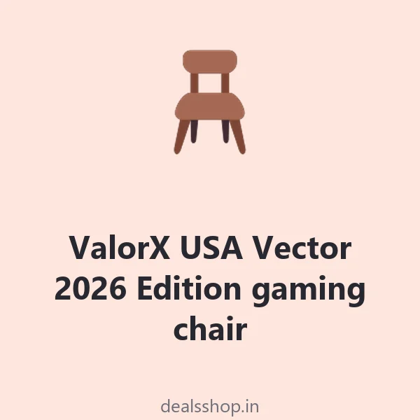 ValorX USA Vector 2026 Edition gaming chair