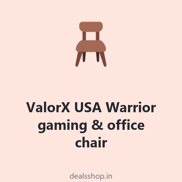 ValorX USA Warrior gaming & office chair