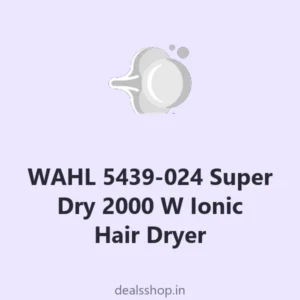 WAHL 5439-024 Super Dry 2000 W Ionic Hair Dryer (diffuser)