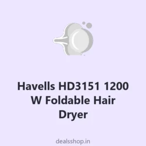 Havells HD3151 1200 W Foldable Hair Dryer (3 heat, cool shot)