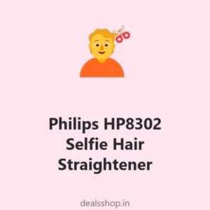 Philips HP8302 Selfie Hair Straightener (ceramic, 210°C)