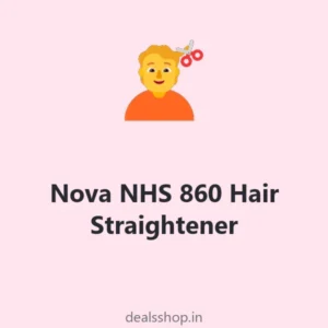 Nova NHS 860 Hair Straightener