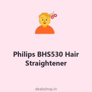 Philips BHS530 Hair Straightener (12 settings, 120–230°C)