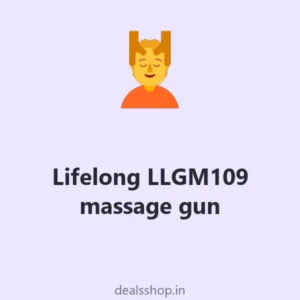 Lifelong LLGM109 massage gun, 8 heads