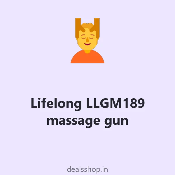 Lifelong LLGM189 massage gun, 99 speeds