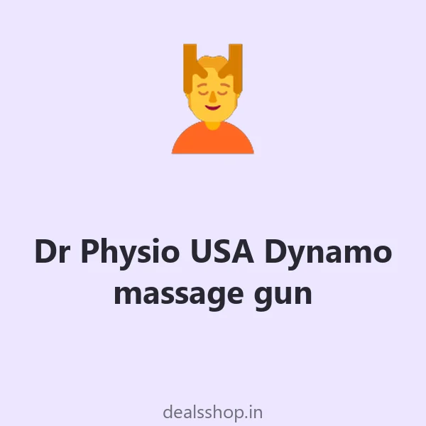 Dr Physio USA Dynamo massage gun