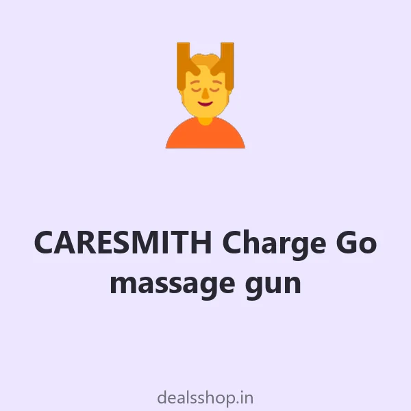 CARESMITH Charge Go massage gun