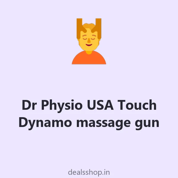 Dr Physio USA Touch Dynamo massage gun