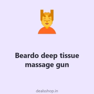 Beardo deep tissue massage gun