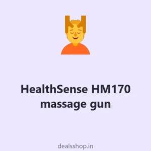HealthSense HM170 massage gun