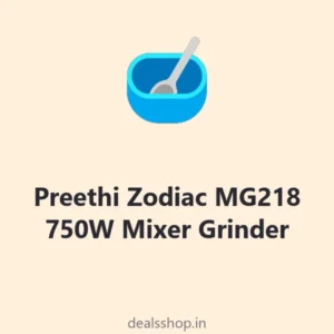 Preethi Zodiac MG218 750W Mixer Grinder, 5 Jars