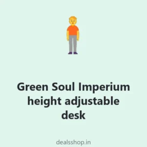 Green Soul Imperium height adjustable desk