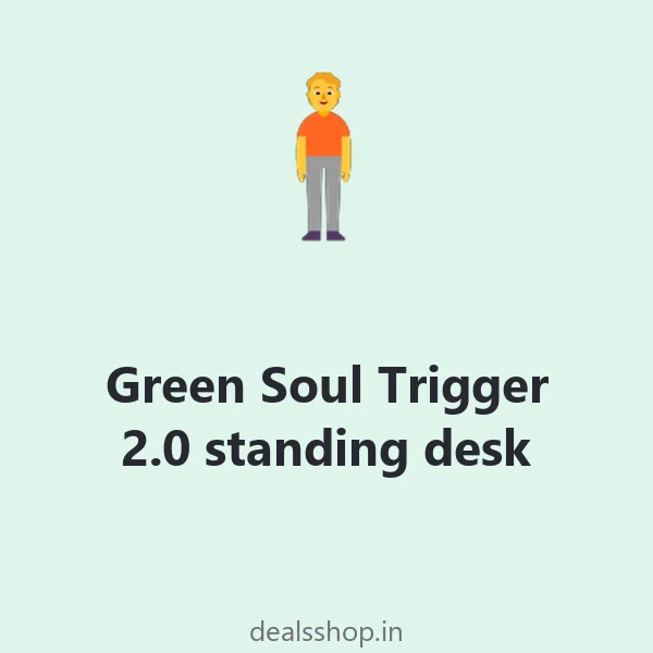 Green Soul Trigger 2.0 standing desk, 160 cm