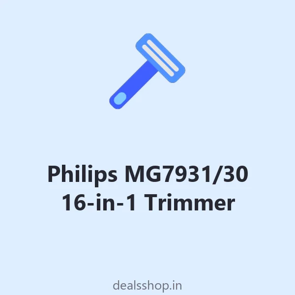 Philips MG7931/30 16-in-1 Trimmer (IPX7, 120 min)