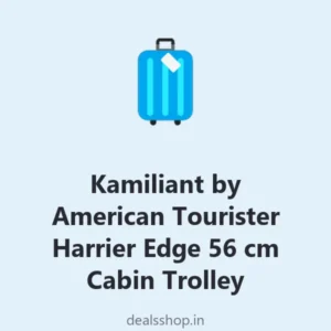 Kamiliant by American Tourister Harrier Edge 56 cm Cabin Trolley (PP, 8 wheels)