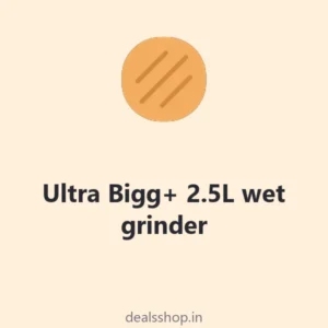 Ultra Bigg+ 2.5L wet grinder