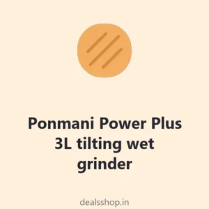 Ponmani Power Plus 3L tilting wet grinder